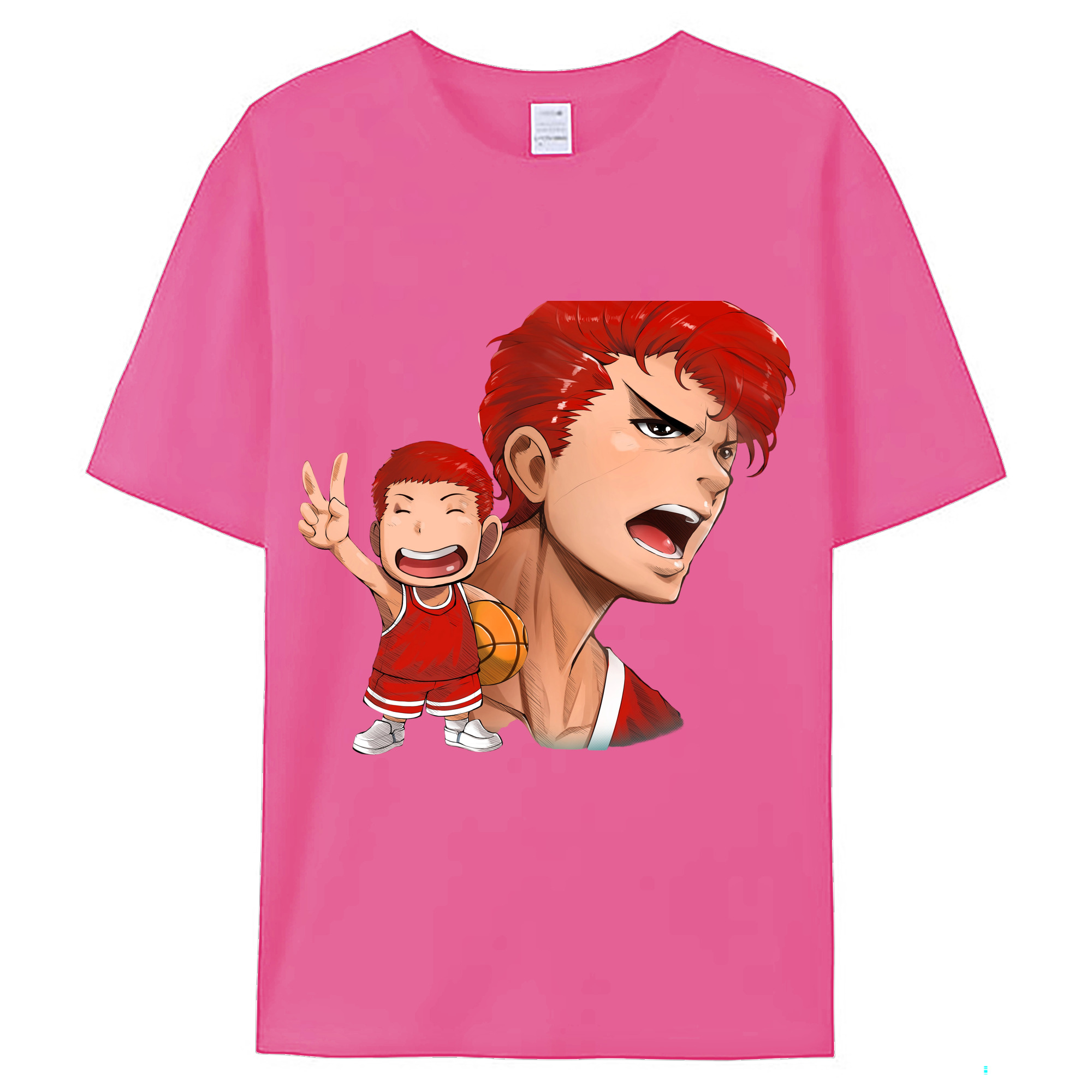 （画像用） SLAM DUNK／スラムダンク レディースカジュアルプリントTシャツ（綿100％）